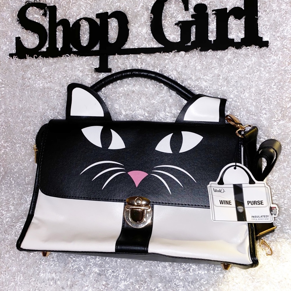 Kitty Wine Purse